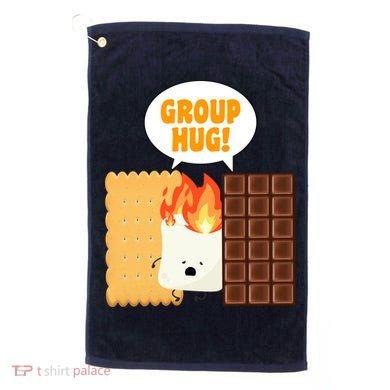 S'mores Group Hug Golf Towel