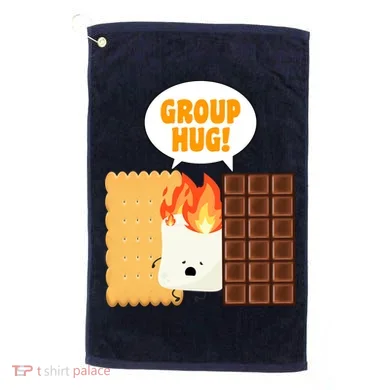 S'mores Group Hug Golf Towel