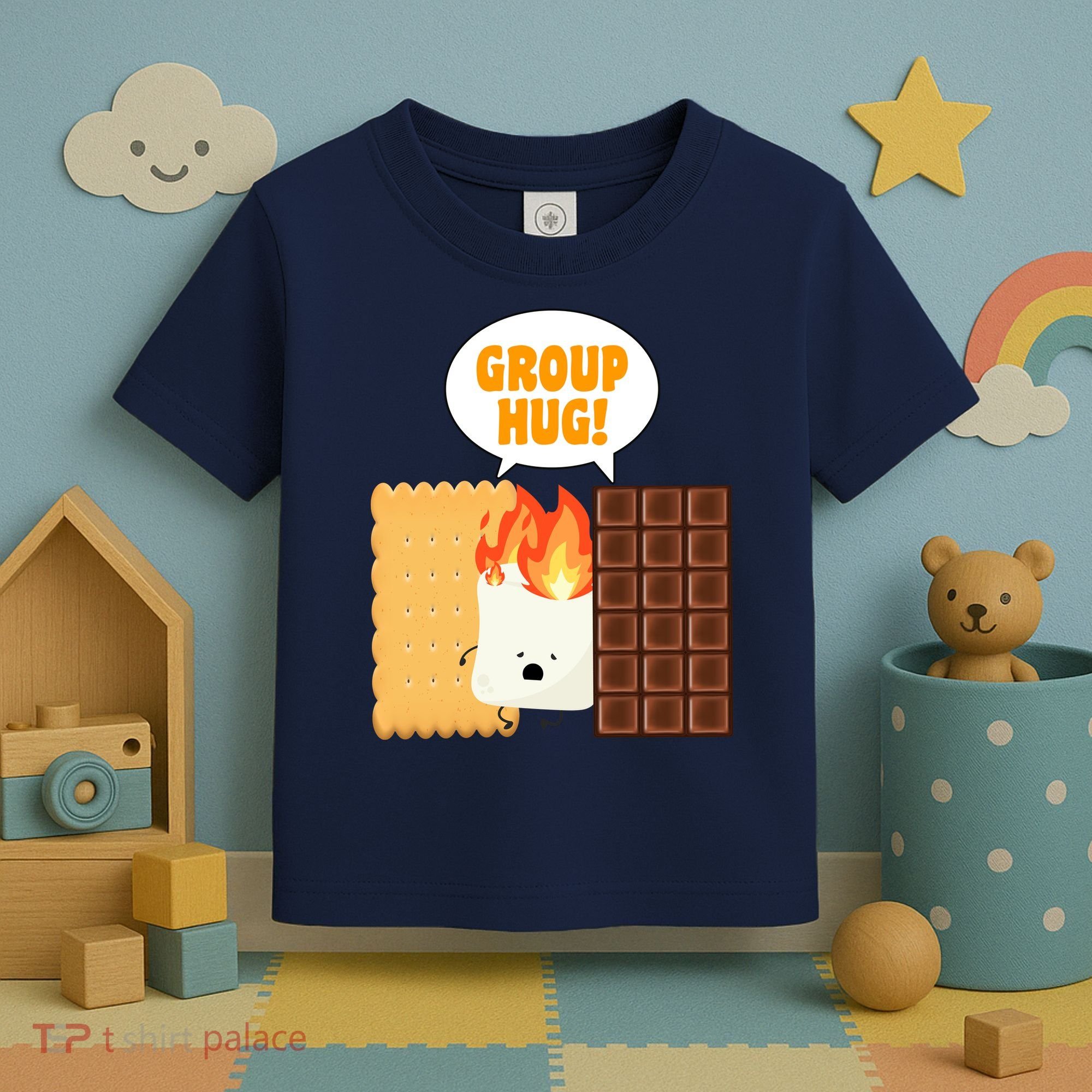 S'mores Group Hug Toddler T-Shirt