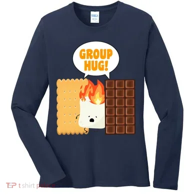 S'mores Group Hug Women's Long Sleeve Shirt