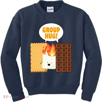 S'mores Group Hug Kids Sweatshirt