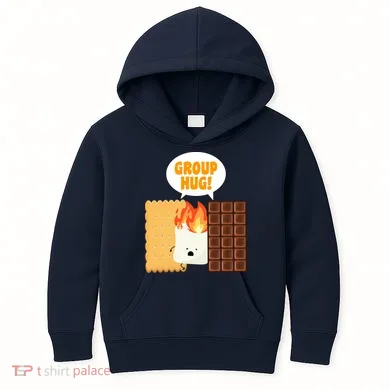 S'mores Group Hug Kids Hoodie