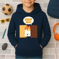 S'mores Group Hug Kids Hoodie thumb 2