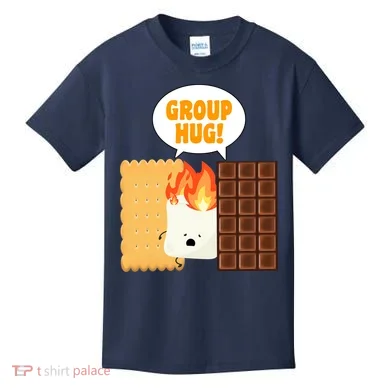 S'mores Group Hug Kids T-Shirt