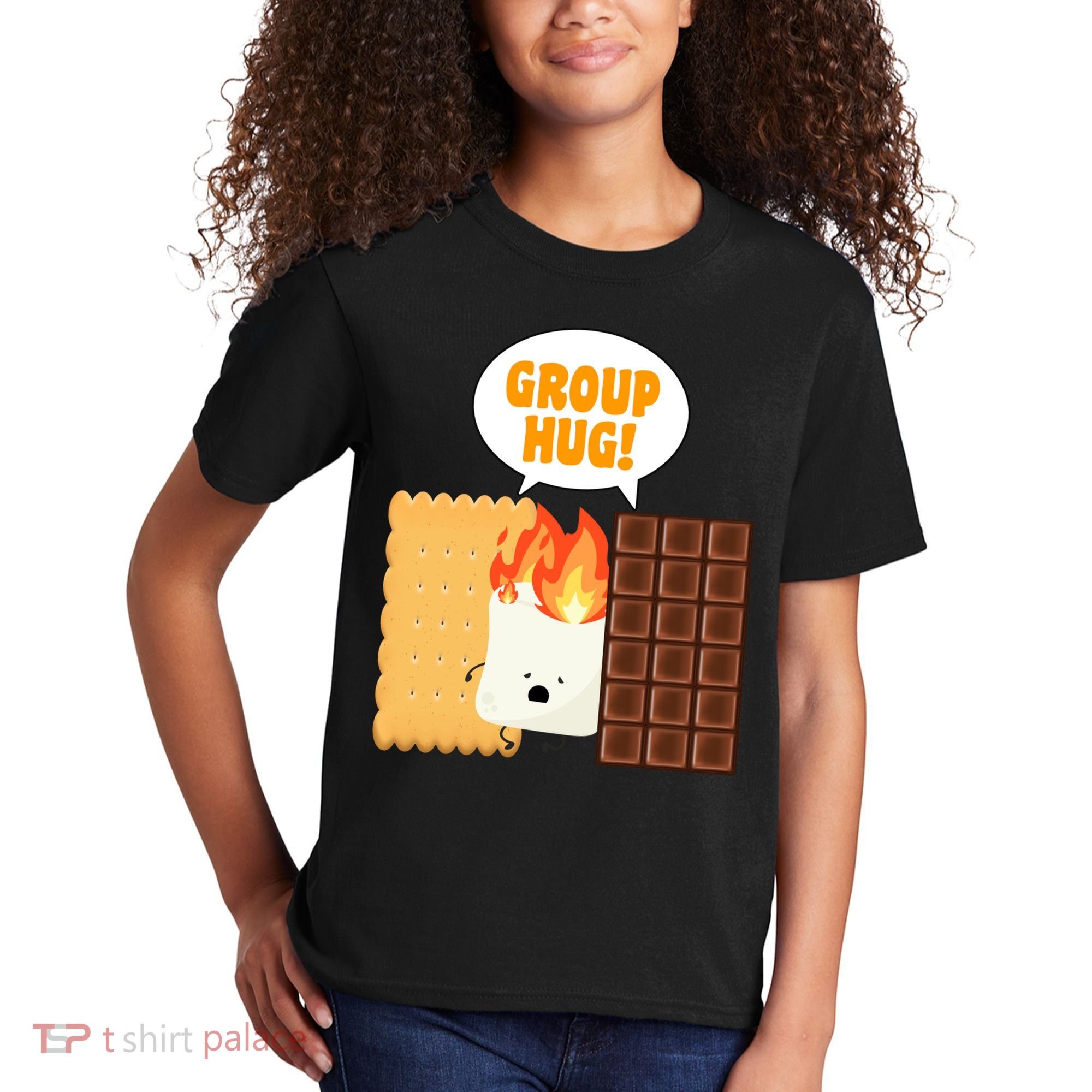 S'mores Group Hug Kids T-Shirt