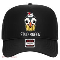Stud Muffin Puffin Pun Best Pastries Birds Cute Gift Hat thumb 0