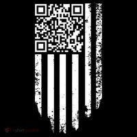 Scan Me President Trump Dancing Code American Flag Toddler Hoodie thumb 2