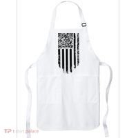 Scan Me President Trump Dancing Code American Flag Apron thumb 0
