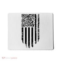 Scan Me President Trump Dancing Code American Flag Mousepad thumb 0