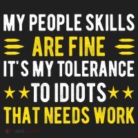 Sarcasm My People Skills Are Fine Funny Sarcastic Tumbler thumb 3