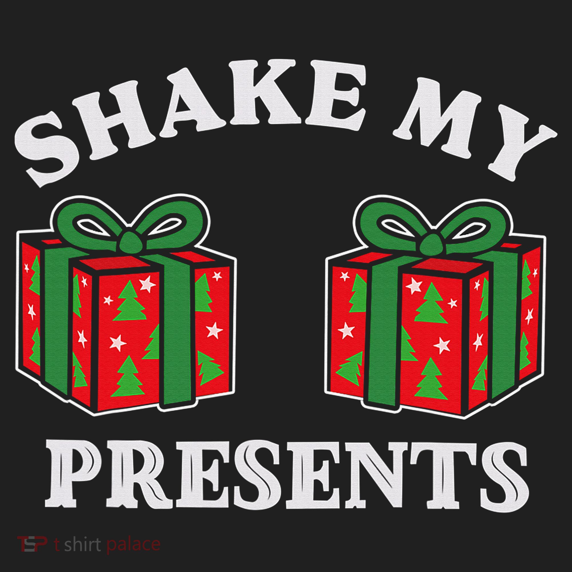 Shake My Presents Jingle My Balls Couples Christmas Beanie
