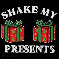 Shake My Presents Jingle My Balls Couples Christmas Women's Hoodie thumb 2