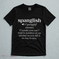 Spanglish Mexican Puerto Rican Venezuelan Spanish Teacher T-Shirt thumb 5