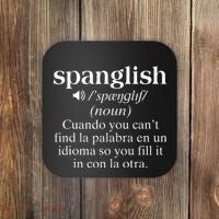 Spanglish Mexican Puerto Rican Venezuelan Spanish Teacher Coaster thumb 0