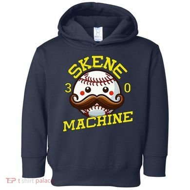 Skene Machine Pittsburgh Baseball Toddler Hoodie