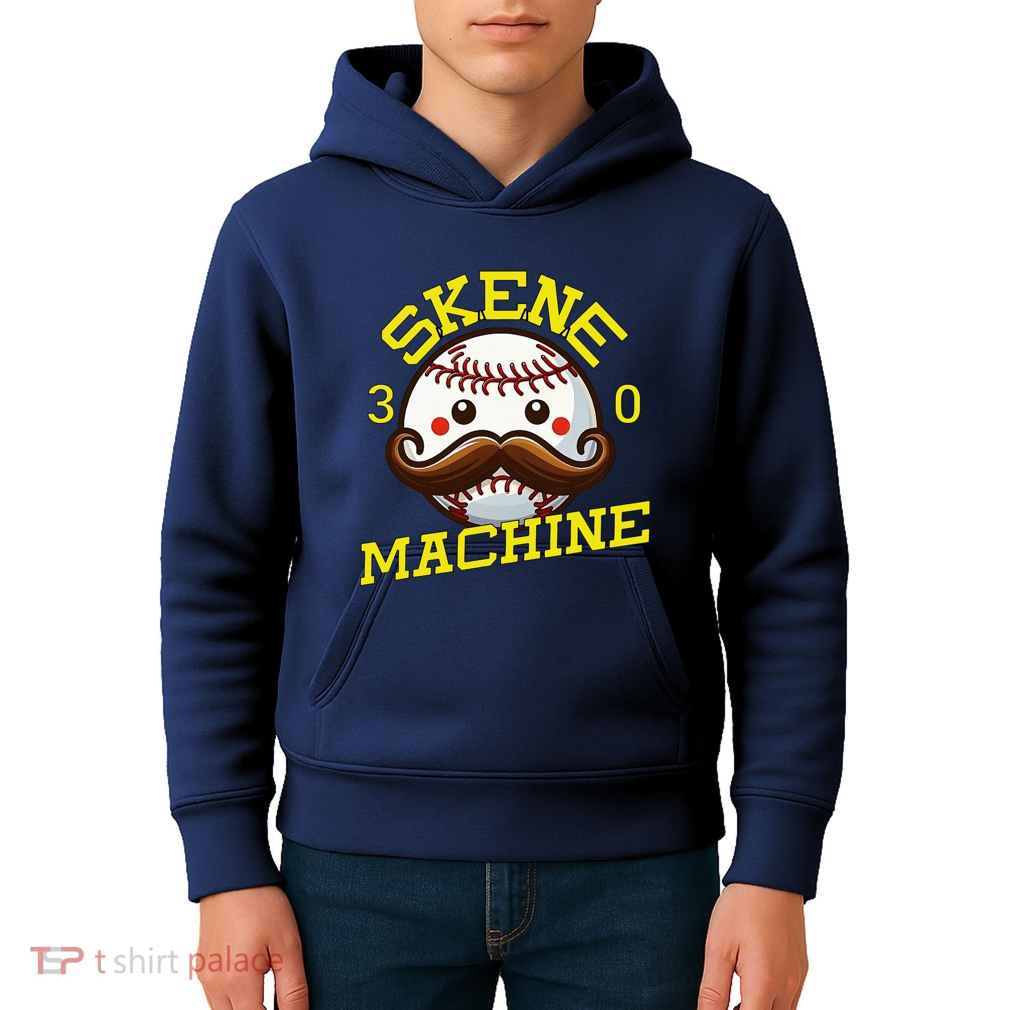 Skene Machine Pittsburgh Baseball Kids Hoodie