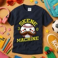 Skene Machine Pittsburgh Baseball Kids T-Shirt thumb 3