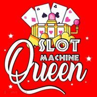 Slot Machine Queen Casino Gambling Cute Funny Santa Hat thumb 1