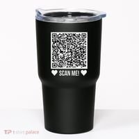 Scan Me! Qr Scan Me Original Proposal Engagement Gif Tumbler thumb 0