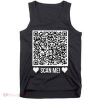 Scan Me! Qr Scan Me Original Proposal Engagement Gif Tank Top thumb 0