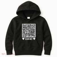 Scan Me! Qr Scan Me Original Proposal Engagement Gif Kids Hoodie thumb 0