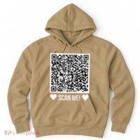 Scan Me! Qr Scan Me Original Proposal Engagement Gif Hoodie thumb 0