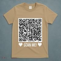 Scan Me! Qr Scan Me Original Proposal Engagement Gif T-Shirt thumb 5
