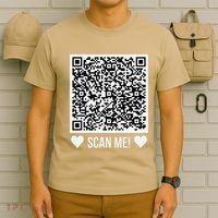 Scan Me! Qr Scan Me Original Proposal Engagement Gif T-Shirt thumb 6