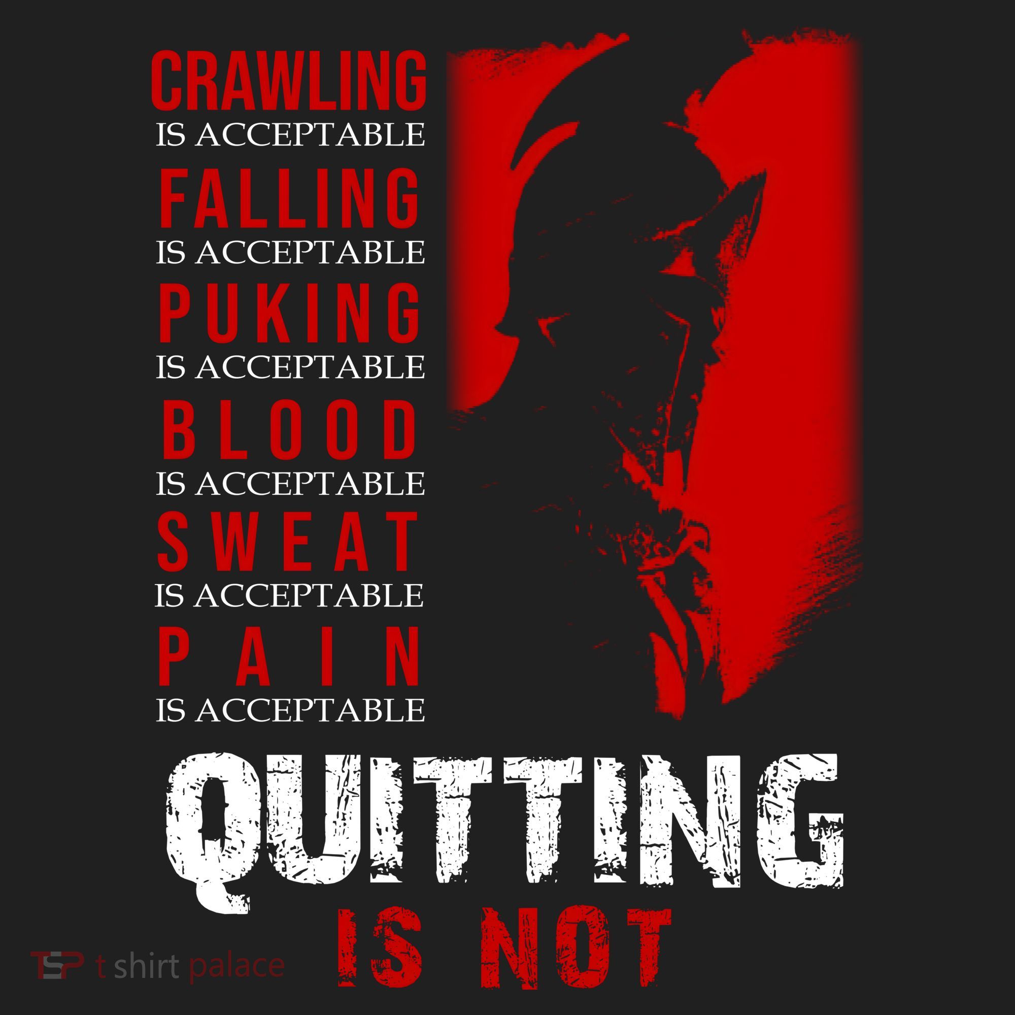 Spartan Motivational Quote Women's Sweatshirt