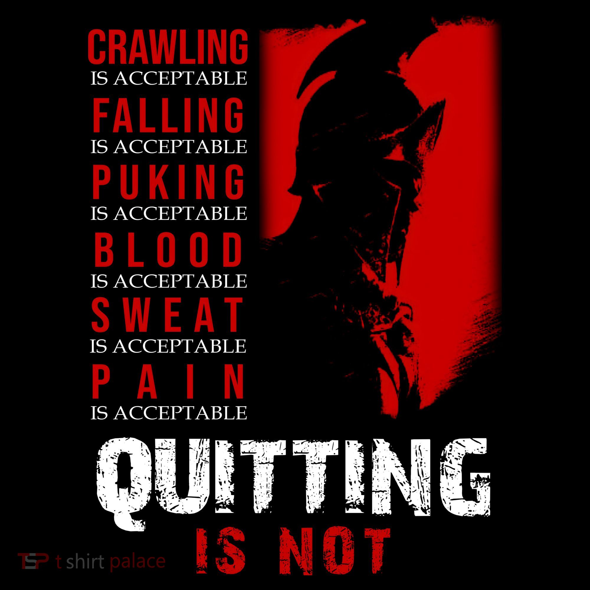 Spartan Motivational Quote Hoodie