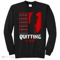 Spartan Motivational Quote Sweatshirt thumb 0