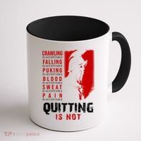 Spartan Motivational Quote Coffee Mug thumb 1
