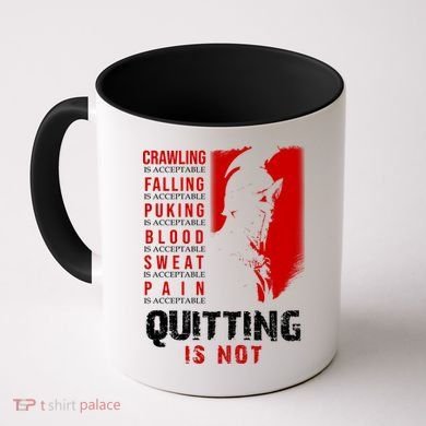Spartan Motivational Quote Coffee Mug