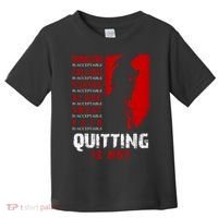 Spartan Motivational Quote Toddler T-Shirt thumb 0