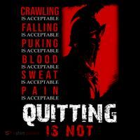 Spartan Motivational Quote Visor thumb 3