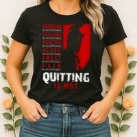 Spartan Motivational Quote Women's T-Shirt thumb 2