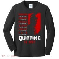 Spartan Motivational Quote Kids Long Sleeve Shirt thumb 0