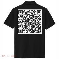 Scan Me QR Code Peace Love F*ck Off Funny Sport-Tek Posi-UV Pro Polo thumb 1