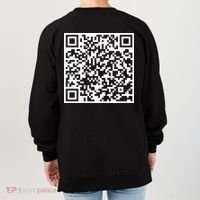 Scan Me QR Code F*ck Off Women's Sweatshirt thumb 1