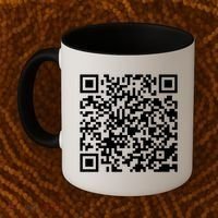 Scan Me QR Code F*ck Off Coffee Mug thumb 3