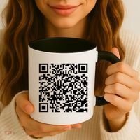 Scan Me QR Code F*ck Off Coffee Mug thumb 4