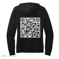 Scan Me QR Code F*ck Off Women's Hoodie thumb 1