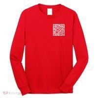 Scan Me QR Code F*ck Off Long Sleeve Shirt thumb 0