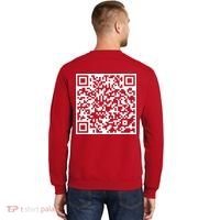 Scan Me QR Code F*ck Off Sweatshirt thumb 1