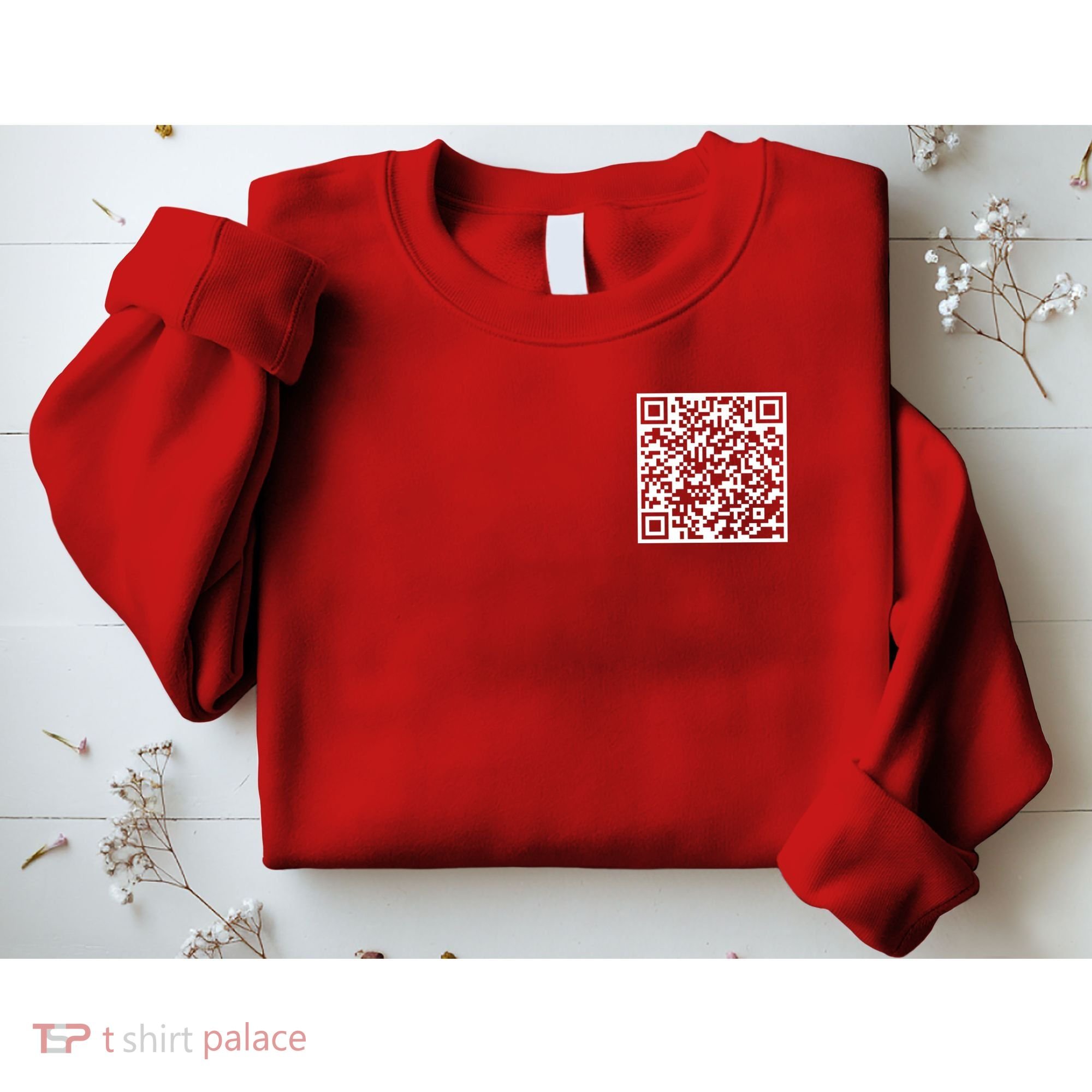Scan Me QR Code F*ck Off Sweatshirt