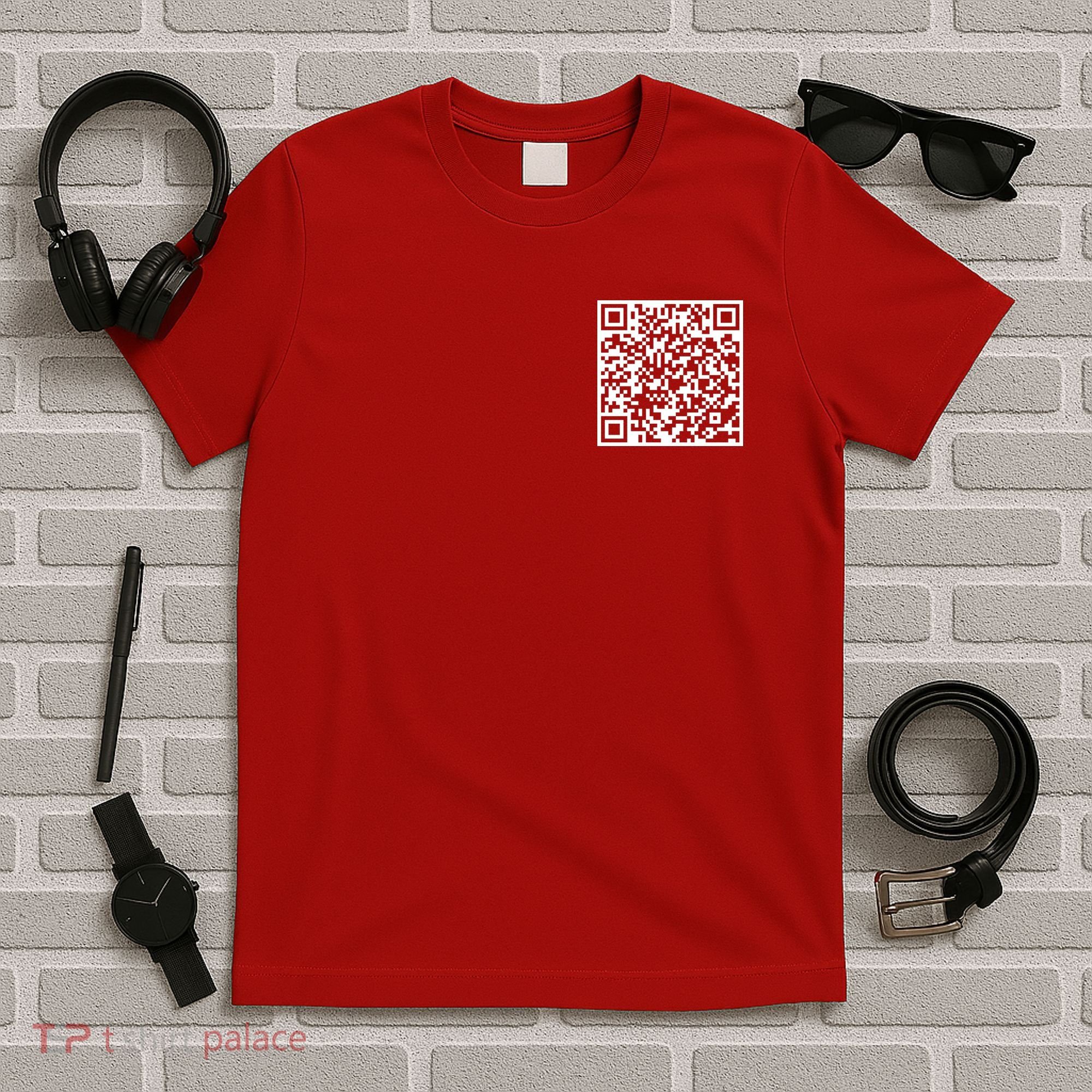Scan Me QR Code F*ck Off T-Shirt
