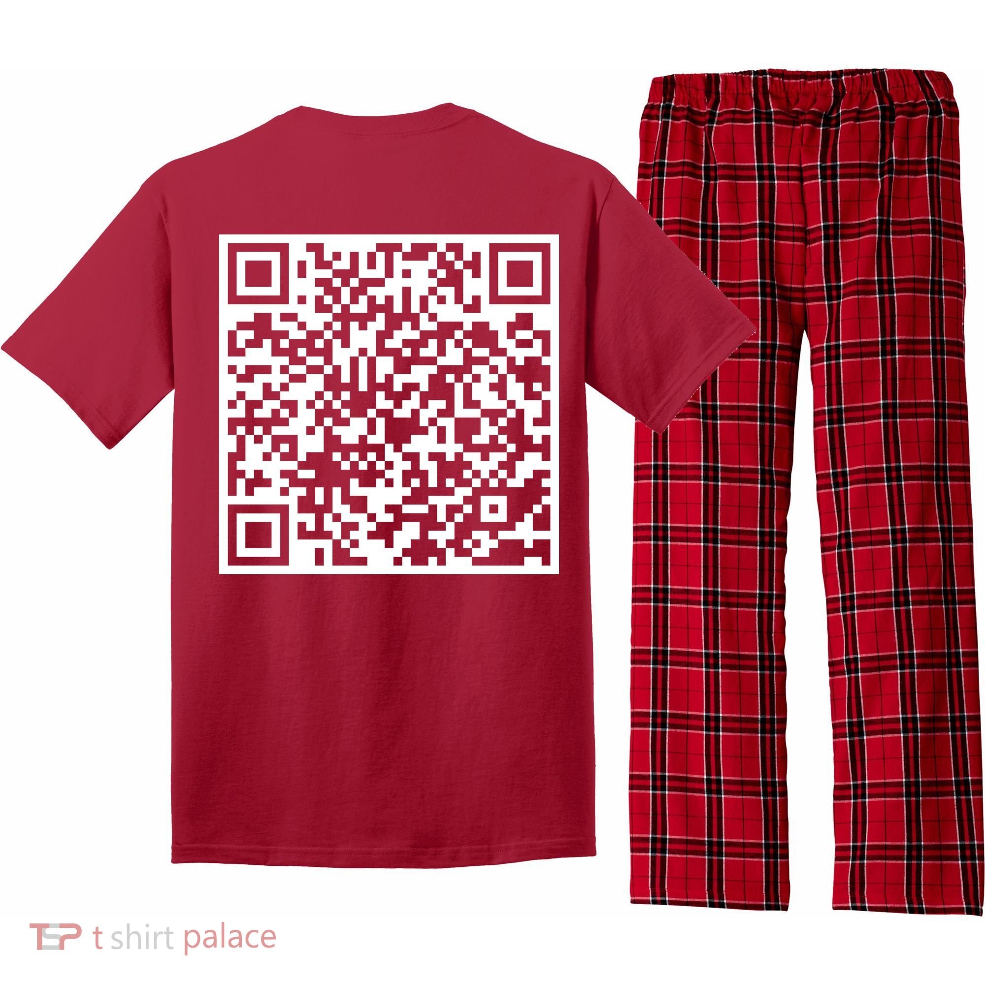 Scan Me QR Code F*ck Off Pajama Set