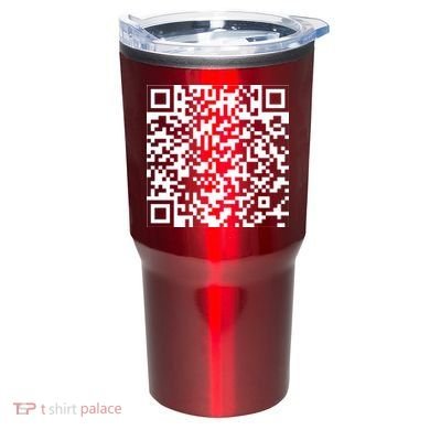Scan Me QR Code F*ck Off Tumbler