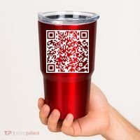 Scan Me QR Code F*ck Off Tumbler thumb 3