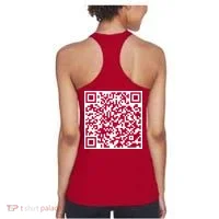 Scan Me QR Code F*ck Off Women's Tank Top thumb 1